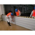 aluminum flood barrier garage flood gate panel