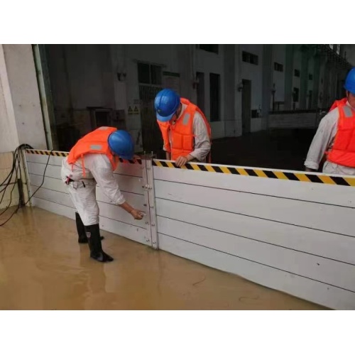 Panel de puertas de inundación para barrera de inundación de aluminio