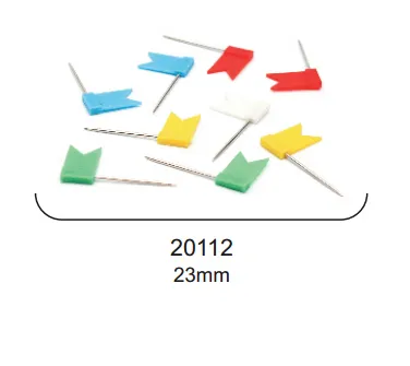 20112 colorful push pins and paper pins