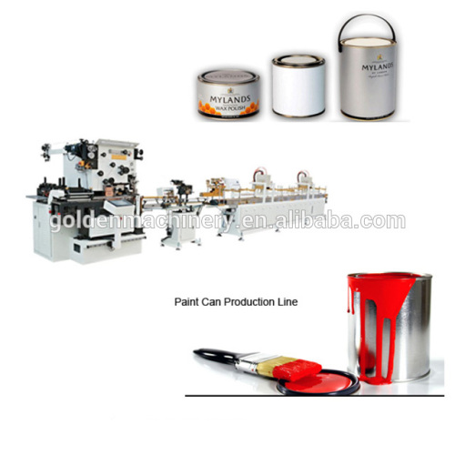 Automatic Paint Chemical Can Production Line