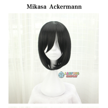 Attack on Titan Mikasa Ackermann Cosplay Wigs