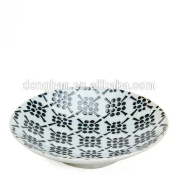japanese ceramic round plate decorative plate,