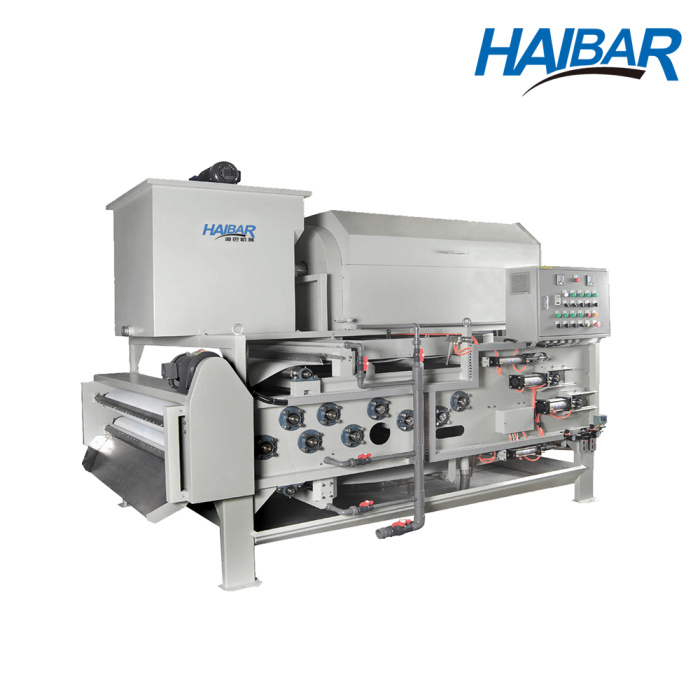 HTB-1250 Sludge Drum & Belt Press System