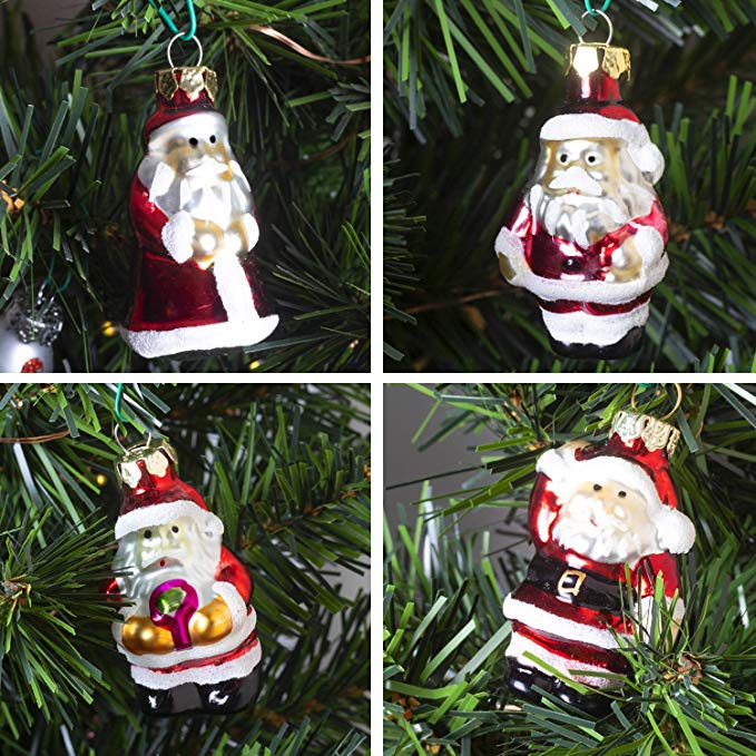 Mini Glass Christmas Ornaments