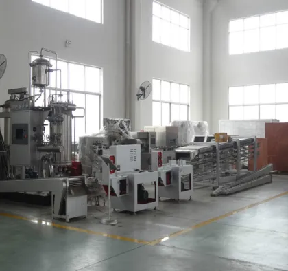sugar continuous vacuum cooking machine for lollipop