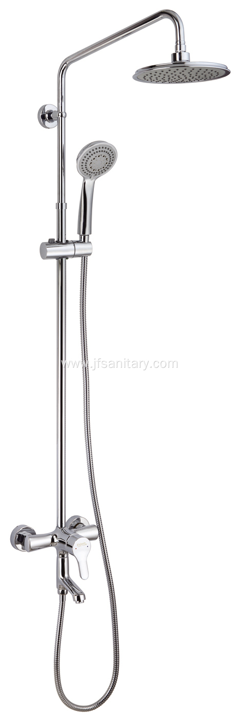 Mixer Rainfall Head Shower System 3 Functions