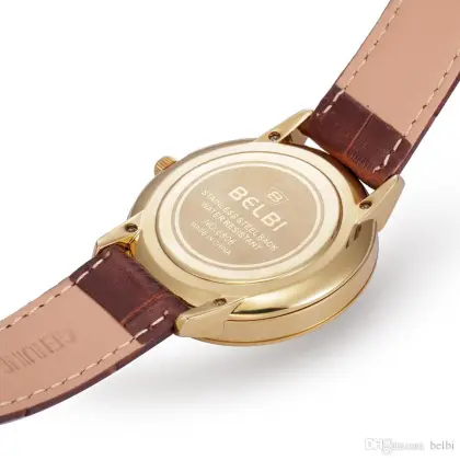 Men's Luxury Brand Crocodile Belt Quartz Watches