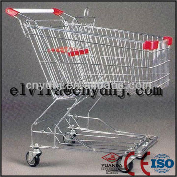Durable 125L laundry trolleys cart With handle Wheels And Baby Seats Suzhou Factory Wholesale With CE certification