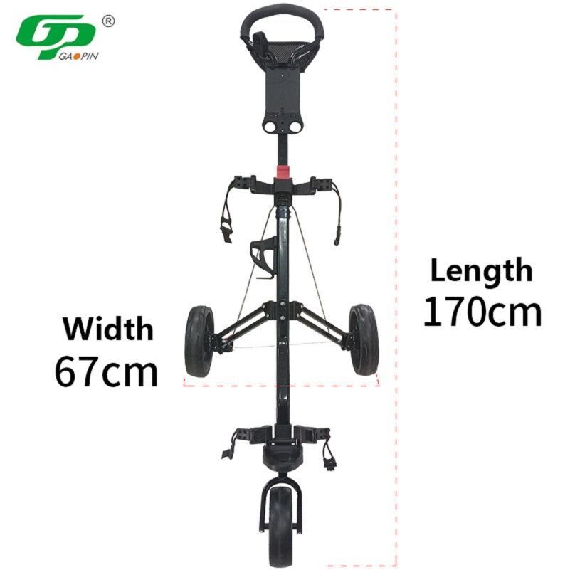 Golf Push Trolley 3 Wheel