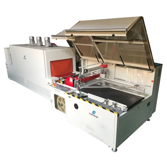 Automatic PE Film Heat Sealing Shrink Wrapping Packing Machine