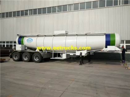 19m3 V Shape Sulfuric Acid Delivery Semi-Trailers