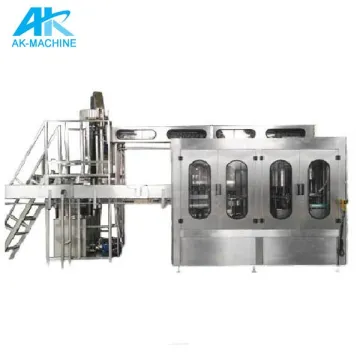Purified Water Filling Machines and Bottling Systems for Liquid Filling Plants