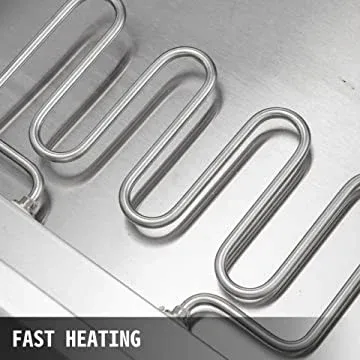 Catering Cooking Equipment Commercial Bain Marie for Sale with Three Pans
