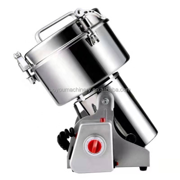 Electric Mini Grain Cereal Spice Grinder - Stainless Steel 2000g Capacity
