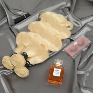 Raw Cambodian Straight Hair Bundle Extension WKS Pre Colored 613 Blonde 1b-27 30 Cuticle Aligned Virgin Human Hair Extension