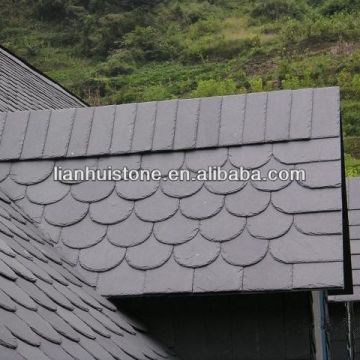 fish scale slate roof tiles