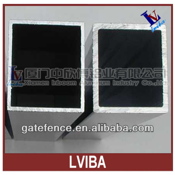 6063 aluminium tube and aluminum square tube sizes & aluminum square hollow tube