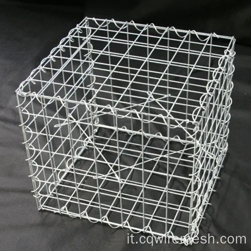 Cage di gabion saldata da 75*75 mm