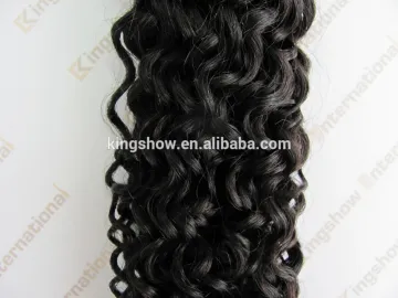 2016 China hair manufacturer curl remy humanhair weaving