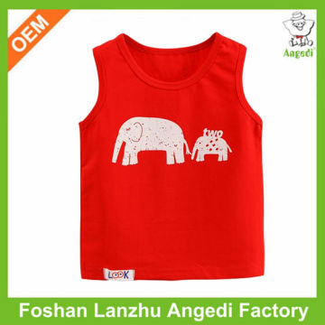 Cute100 rib cotton baby vest for sale