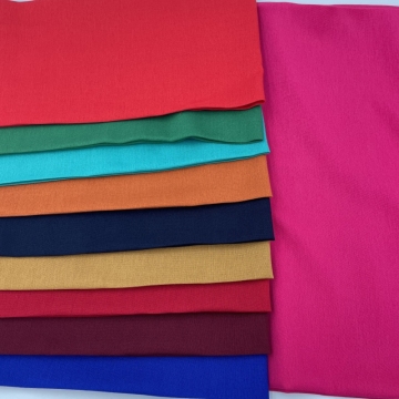 Tessitura semplice tintura di colore puro al 100%