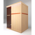 Salão de sauna infravermelho distante para três pessoas