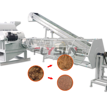 Factory Price Coconut Coir Fiber Screening Equipment