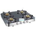 Toughened Glass Cooktop High Efficiency Brass Burners