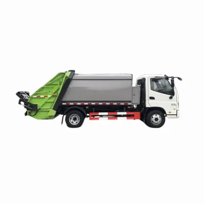 Foton 6cbm Refuse Compactor Garbage Truck