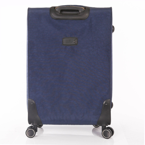 dicetak nilon spinner troli soft luggage