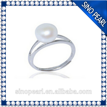 AAA 10-11MM New Fasion Design Pearl 925 Sterling silver 2014 Ring