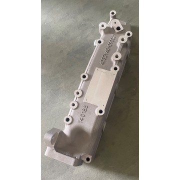 Cast aluminum motor housing