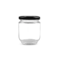 Jar de vidrio transparente de 195 ml