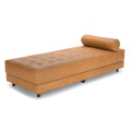 Luxo Pu Chaise Lounge Sleeper