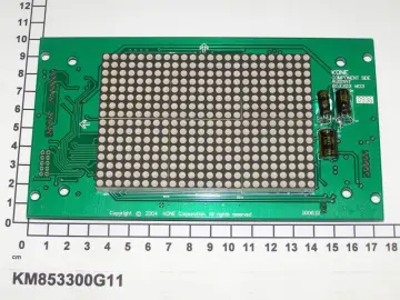 KM853300G11 KONE COP Red Dot Matrix Display Board