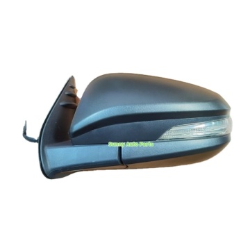 High Quality Revo 9 Wire Puddle Foldable Indicator Black Car Side Mirror for Toyota Hilux/Rocky/Fortuner 2016-2019