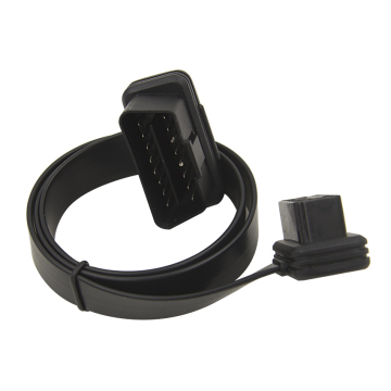 16PIN Male to Female Flat extension obd2 splitter cable with full chips