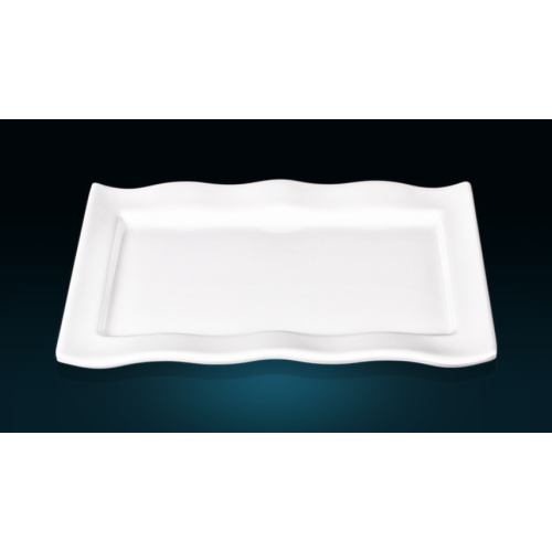 Small Melamine Wave Style Plate