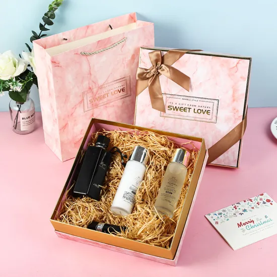 Skin Care Products Packaging Gift Box Customized
