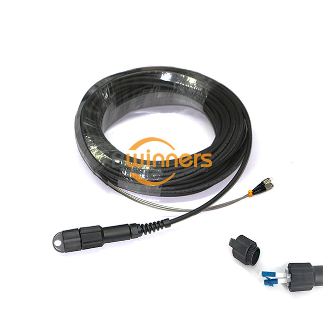 สายแพทช์เครือข่าย FTTA PDLC SM LC-FC