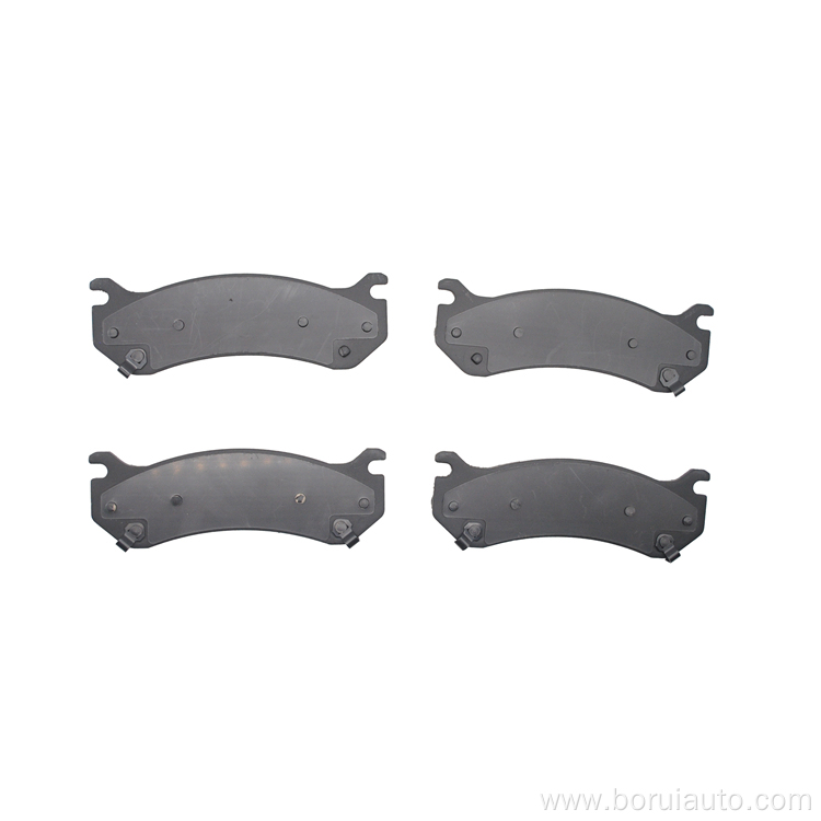 D785-7653 Front And Axle Brake Pads for Cadillac