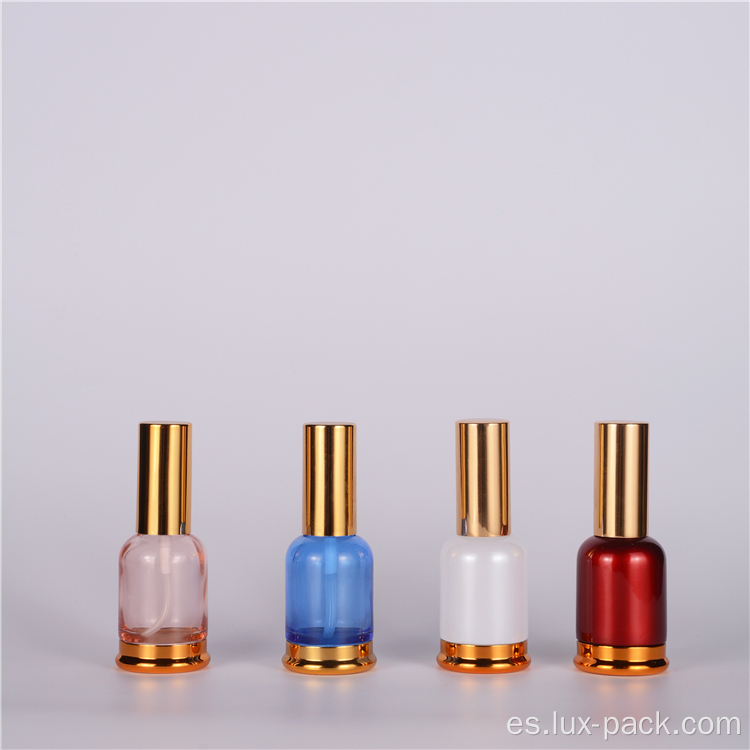 5 ml Nuevas botellas de vidrio de esmalte de uñas personalizadas de lujo