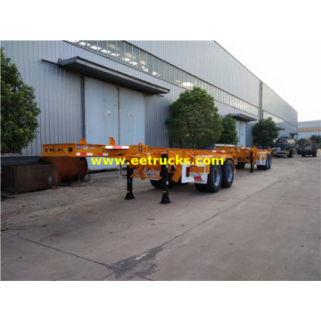 2 Axle 30 Ton Low Flatbed Trailers