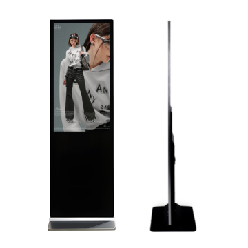 75 Inch Touch Digital Signage Player - Floor Standing LCD Advertising Screen
