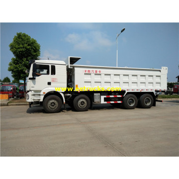 SHACMAN 336hp Sand Carrying Tipper Trucks