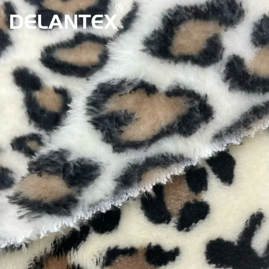 New Yard of Garment Knitted Textile: Fleece, Polyester, and Flannel Fabrics