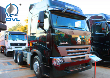 6X4 Tractor Head Prime Mover With Trailer