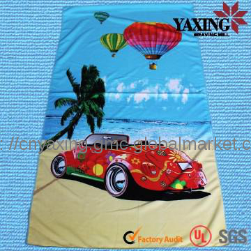 Active printed beach towel