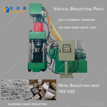 Metal Briquette Press для алюминиевых чипсов