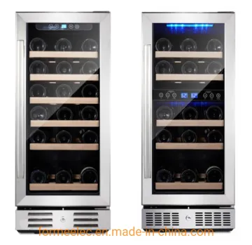 Vino Refrigerator 73.5L 29 Bottles Wine Fridge Cabinet Dual Zone Built-in Wine Cooler